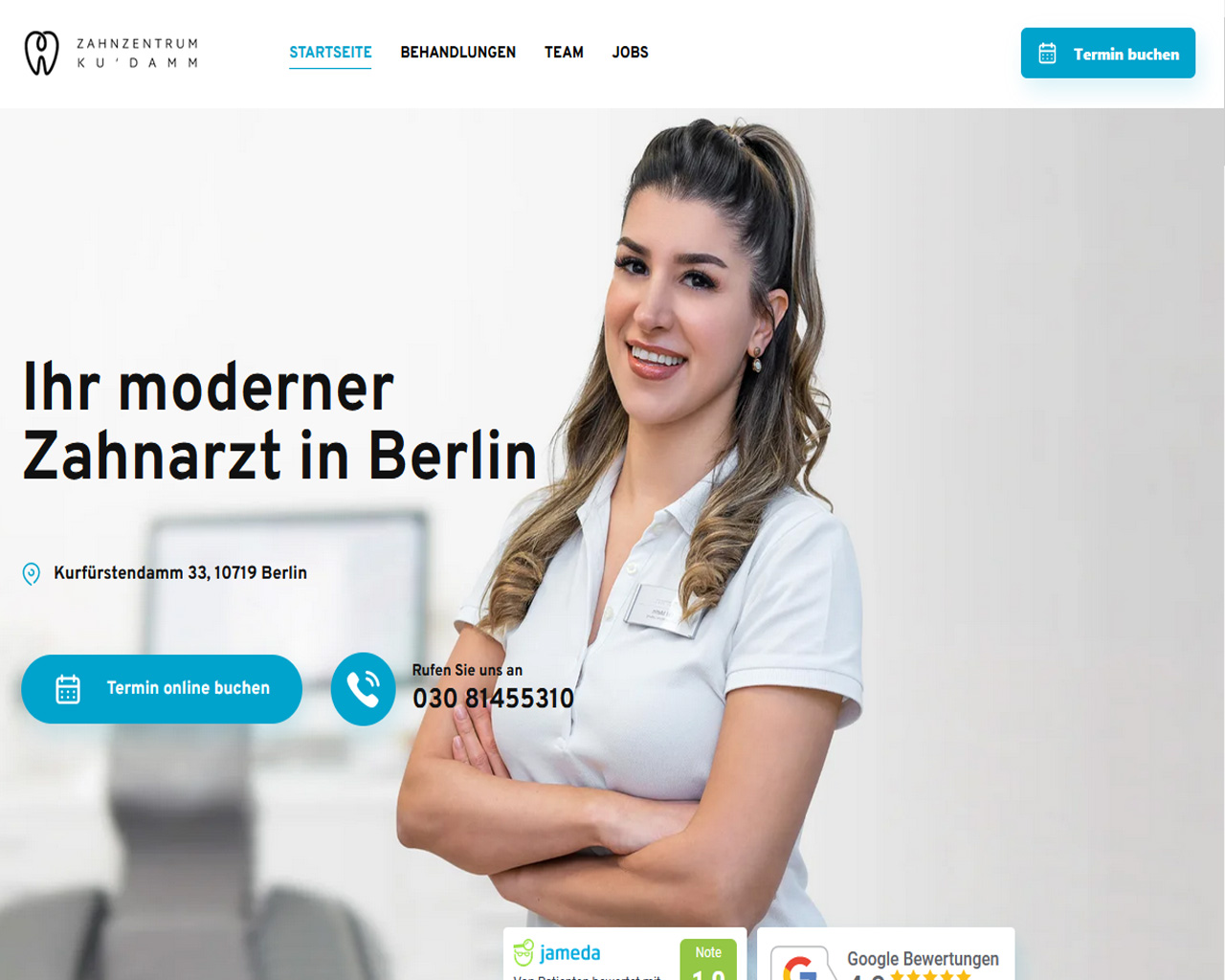 Zahnzentrum Kudamm <br> Elif Metin