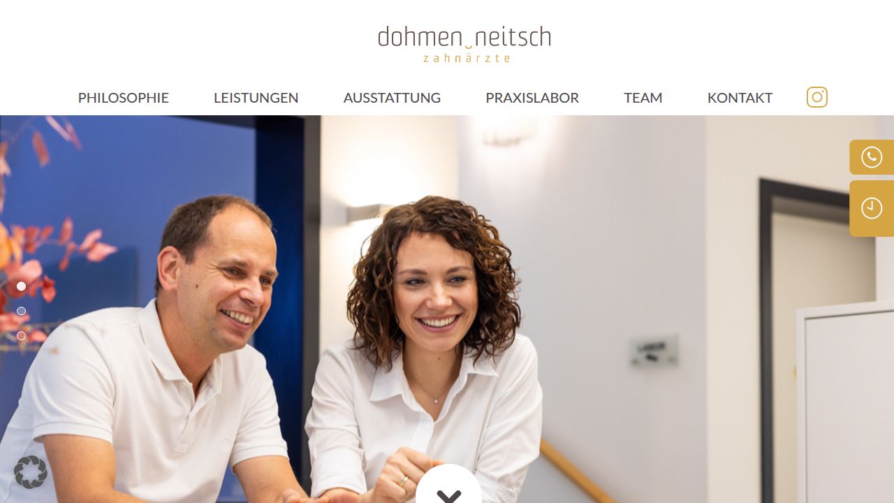 Startseite der Internetseite von Herr Herbert Dohmen