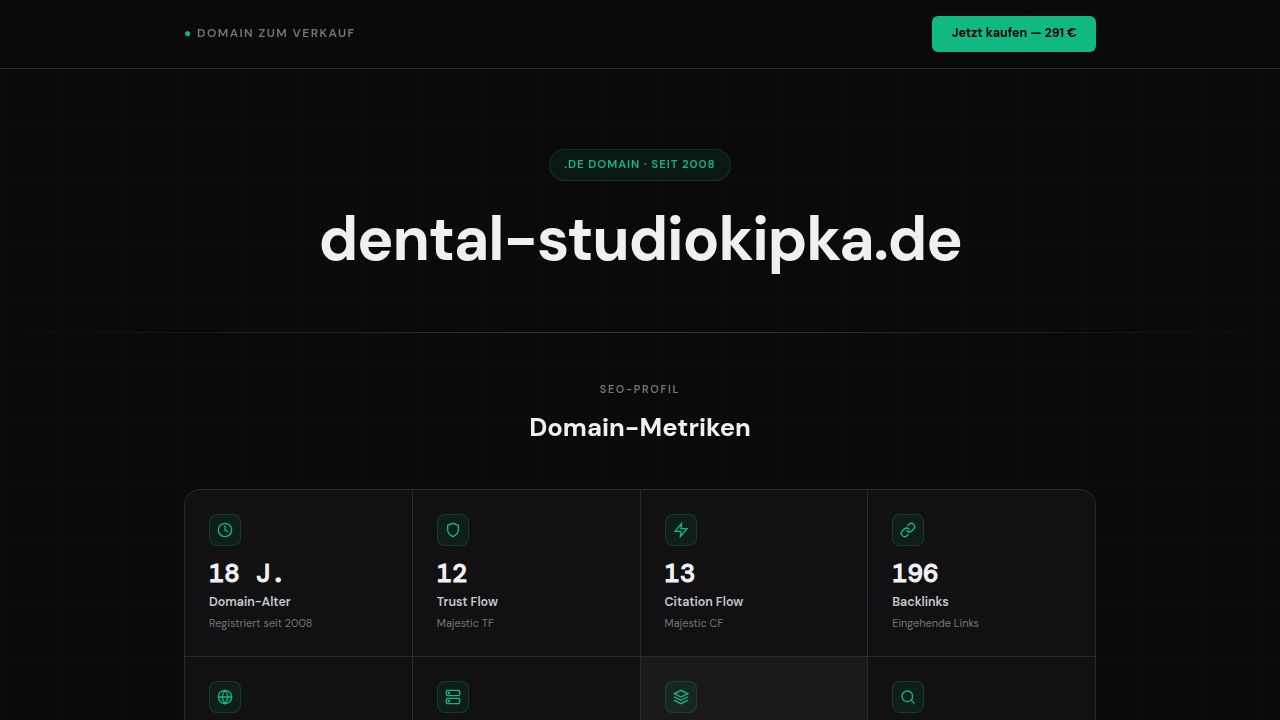 Startseite der Internetseite von Herr ZTM Janusch Kipka