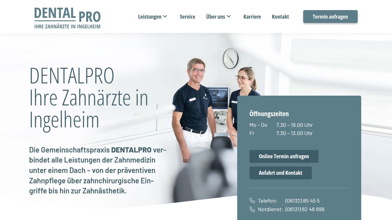 Startseite der Internetseite von Herr Dr. Michael Bra&szlig;