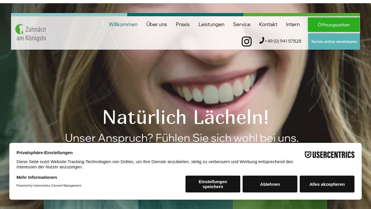 Startseite der Internetseite von Herr Dr. Ralf Abraham