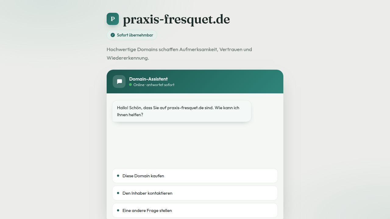 Startseite der Internetseite von Dr. med. Dr. med. dent Carlos Fresquet